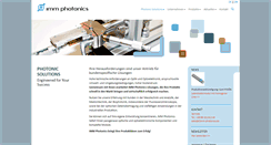 Desktop Screenshot of imm-photonics.de